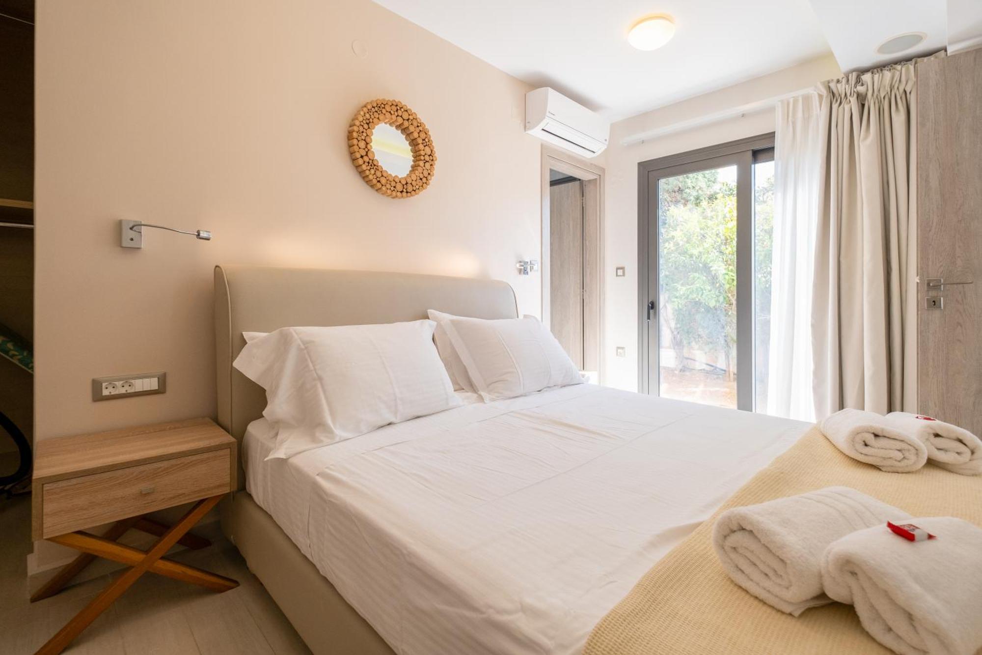 Glaros Casa Verde - Cozy Flat With Garden Near Beach كاتو ذاراتسو المظهر الخارجي الصورة