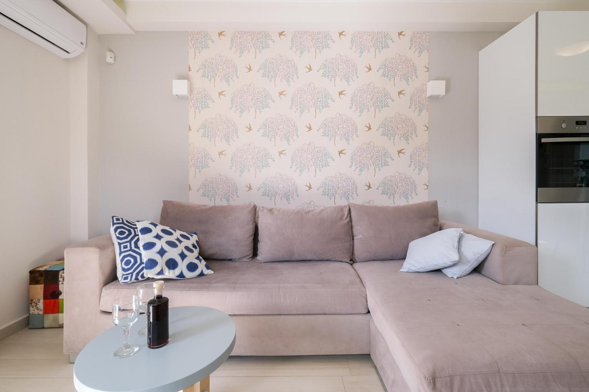 Glaros Casa Verde - Cozy Flat With Garden Near Beach كاتو ذاراتسو المظهر الخارجي الصورة