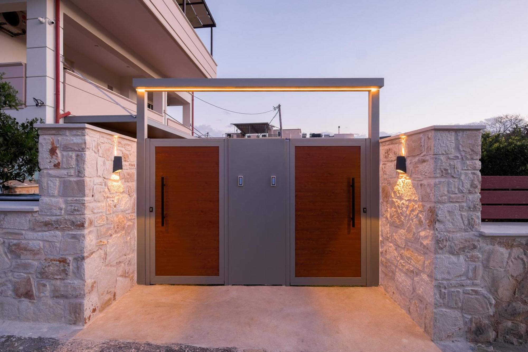 Glaros Casa Verde - Cozy Flat With Garden Near Beach كاتو ذاراتسو المظهر الخارجي الصورة